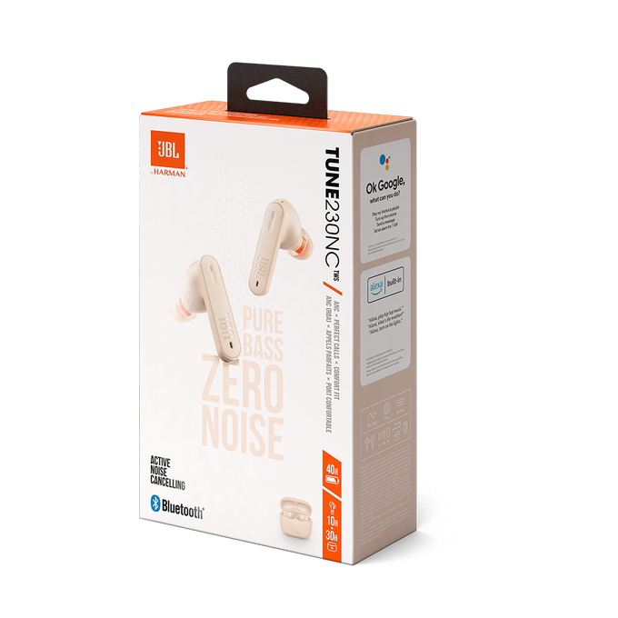 JBL Tune 230NC TWS - Sand - True wireless noise cancelling earbuds - Detailshot 10 image number null